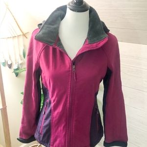 Rain jacket with hood